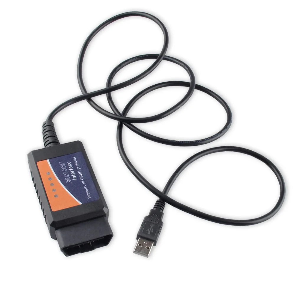 OBD 2 obd2 считыватель кодов Сканер ELM327 USB V1.5 OBD2 автомобильный диагностический