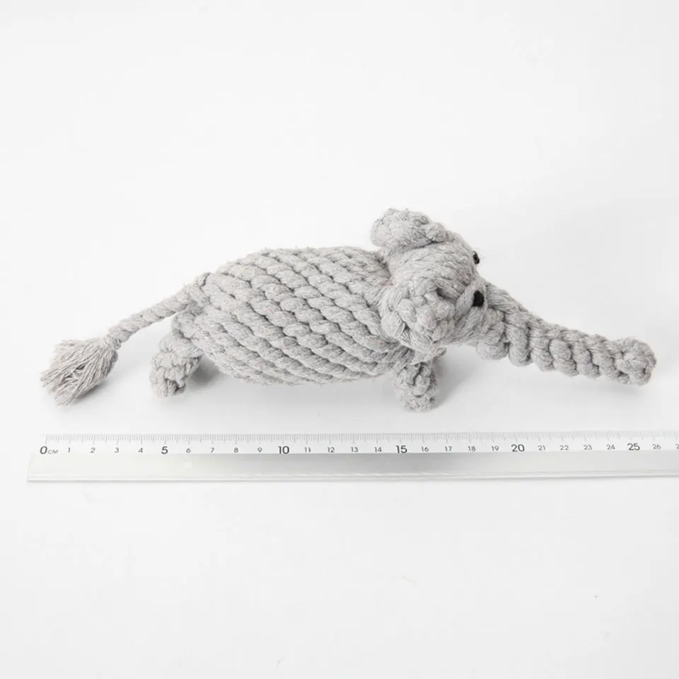 Petcircle собаку Игрушки для маленьких собак узел белье веревки плетеные слон