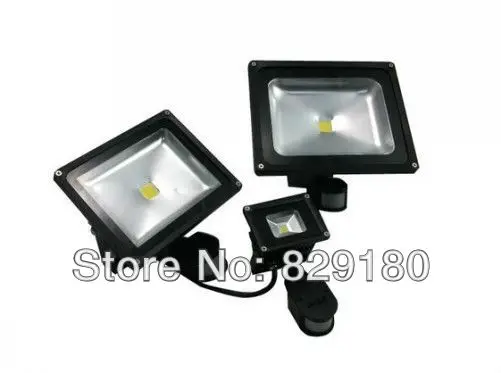 Светодиодный прожсветильник с датчиком движения 10/20/30/50 Вт 85-265 в 120 градусов |