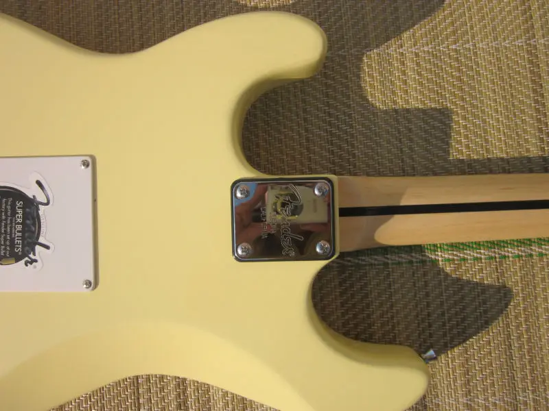 hardcase Malmstein ST электрогитара с зубчатой шеей st20