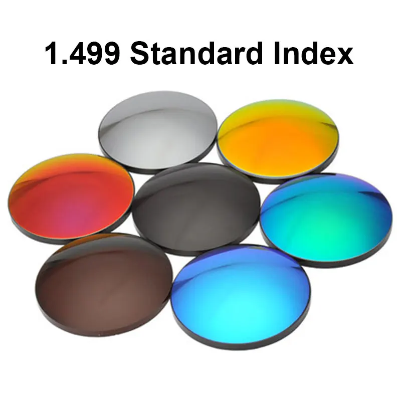 

1.499 CR-39 Mirror Coating Tinted Sunglasses Prescription Optical Lenses Anti-Glare Polarized Lenses Polarized Lens