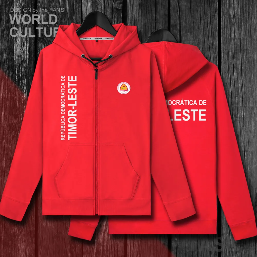 East Timor TMP Leste Tetum Timorese TL mens fleeces hoodies winter clothes men jackets and jerseys tracksuit coat | Мужская одежда