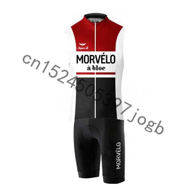 2019 pro team Morvelo велокостюм цельный летний костюм без рукавов с защитой от УФ лучей