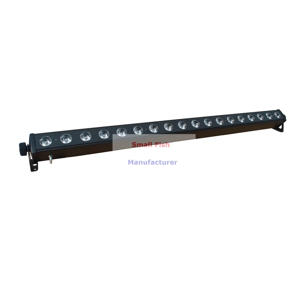 18X4 Вт светодиодный RGBW 4IN1 светодиодный настенный, с омывающим светом DMX 512 контроллер Светодиодная стойка для сценических светильников линии бар настенный светодиодный светильник для костюм Go-Go световых шоу