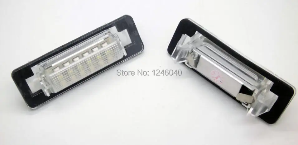 2 шт. Led номерной знак светильник для Benz W202 W210 седан рестайлинг 1997-2000 чистый белый