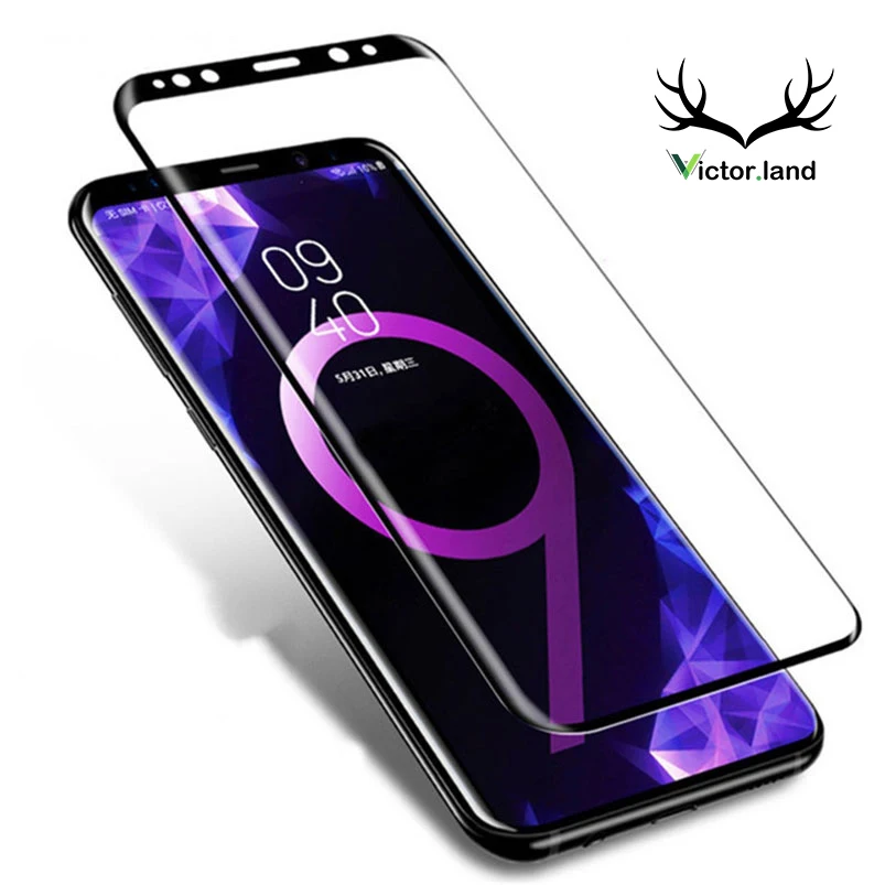 Защитное стекло закаленное для Samsung galaxy Note 10 Plus/9/8/S10/E/S9/S8 Plus 6D/10D|Защитные стёкла и