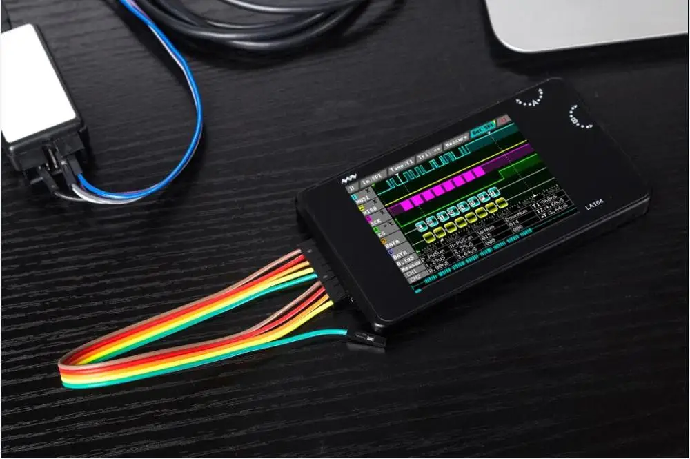DSO213 Nano Мини DSO Карманный четырехканальный цифровой осциллограф DS213 с металлической крышкой Обновление от DS203 DSO203 LA104