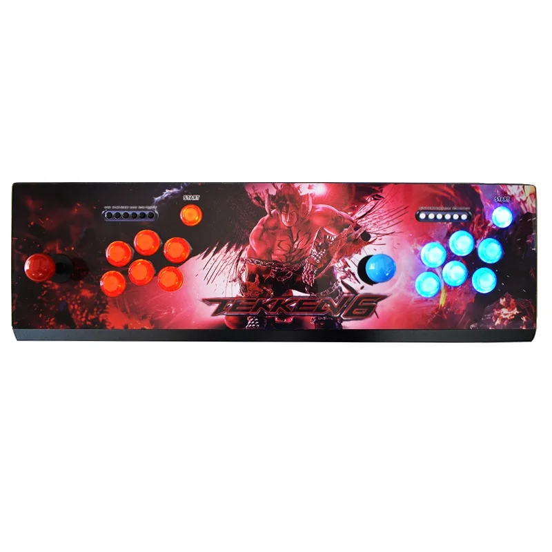 Pandora's box 6 1300 в 1 беспроводный игровой Железный Игровой набор 2 проигрывателя pandora