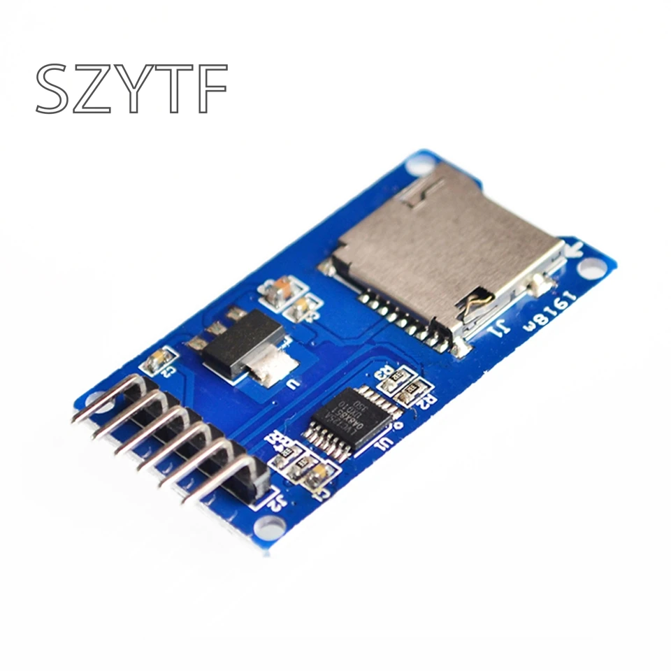 Micro SD карта и SDHC (высокоскоростная карта) Мини TF кард ридер модуль адаптер SPI