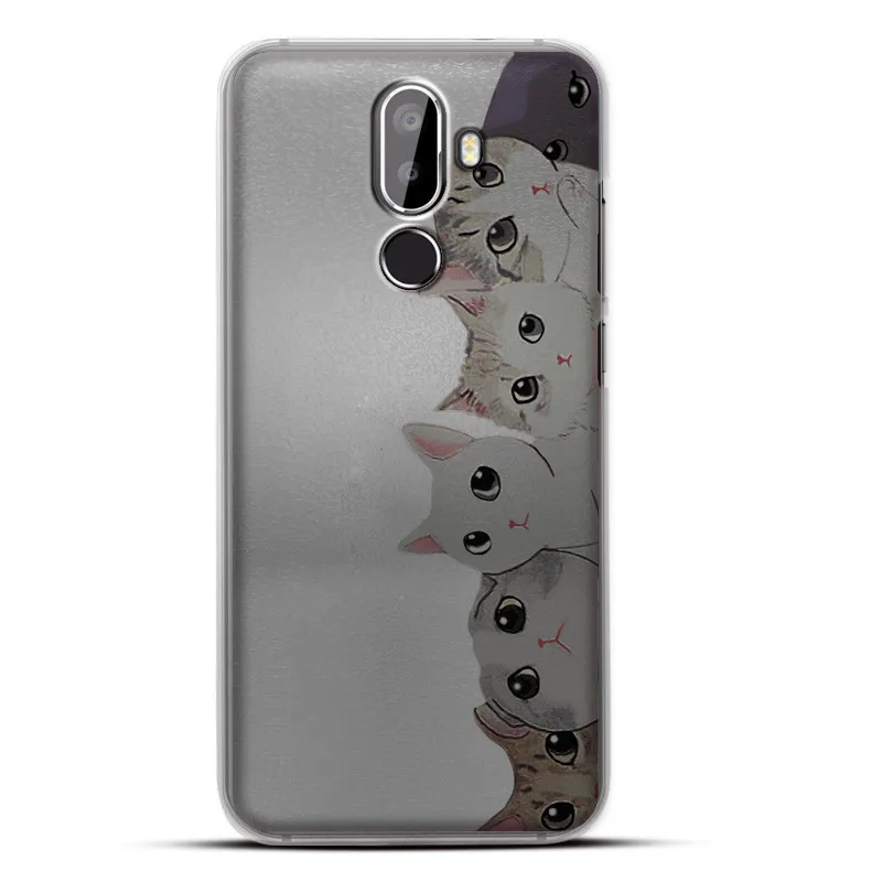 Модные узорчатые телефонные чехлы с мультяшными рисунками для Oukitel K5, жесткий пластиковый чехол для ПК, чехлы для телефонов Oukitel K5, чехол Coque Funda - Цвет: 1