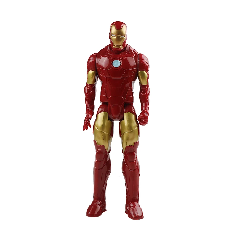 Iron Man 1 no box 30 см Marvel Мстители 4 конечная игра игрушка танос Халк человек паук Железный человек Тор Росомаха Черная пантера Веном фигурка ребенка - Цвет: Iron Man 1 no box