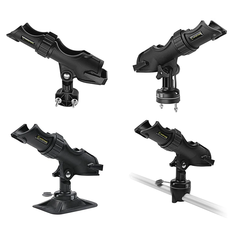 Держатель удочки для Каяка установка на боковую рейку или Непосредственная