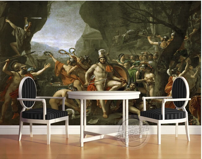 

Custom 3D large murals,the world famous oil painting papel de parede , living room sofa TV wall bedroom background wall paper