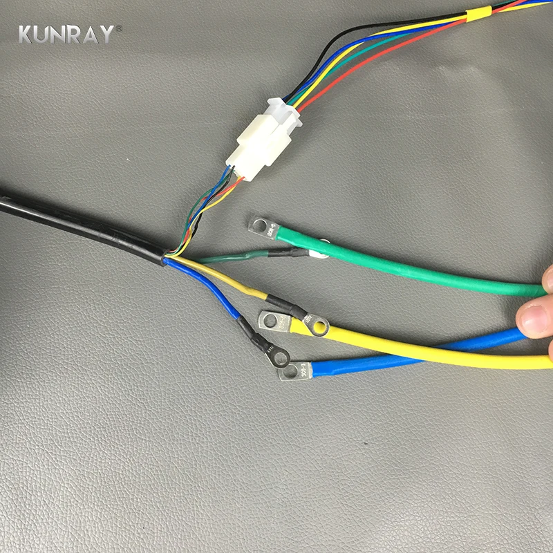 KUNRAY BLDC 72 в 3000 Вт бесщеточный двигатель комплект с 24 Mosfet 50A контроллер для электрического скутера E велосипед E-Car двигатель части мотоцикла