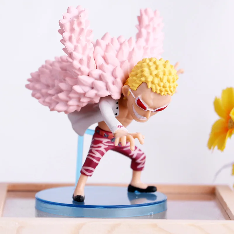 6 шт./aet аниме одна штука ПВХ Фигурка Обезьяна D Luffy Dressrosa Senor розовый Doflamingo Sanji Zoro