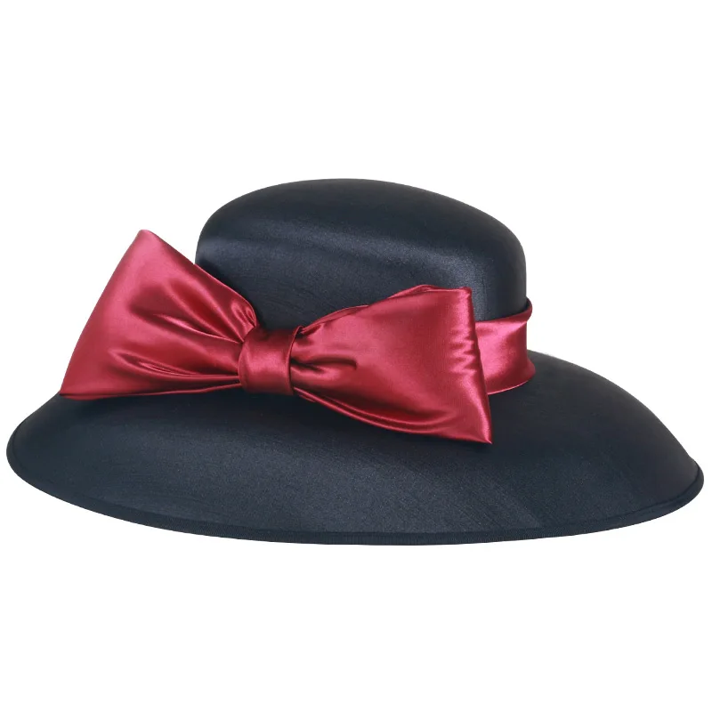 Шляпа Fedora FS королевская женская для свадебного платья храма элегантные с большим