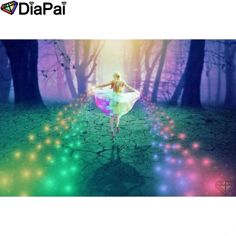 

DIAPAI Diamond Painting 5D DIY 100% Full Square/Round Drill "Beauty character" Diamond Embroidery Cross Stitch 3D Decor A24387