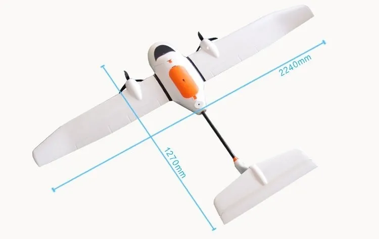 Новое поступление огромный Skywalker EVE 2000 2240 мм размах крыльев EPO FPV RC самолет БПЛА, самолет с фиксированным крылом беспилотный белый