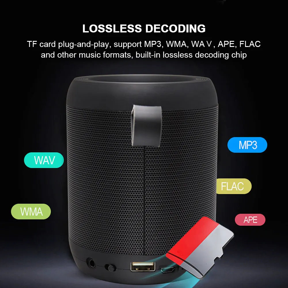 1200 мАч наружные колонки динамик Bluetooth траверс наружный портативный