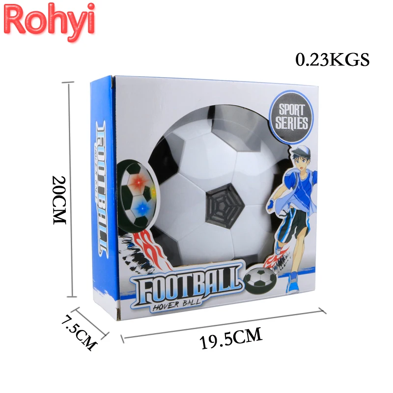 Rohii забавные светодиодные светящиеся мячи игрушки воздушные футбольные дисковые