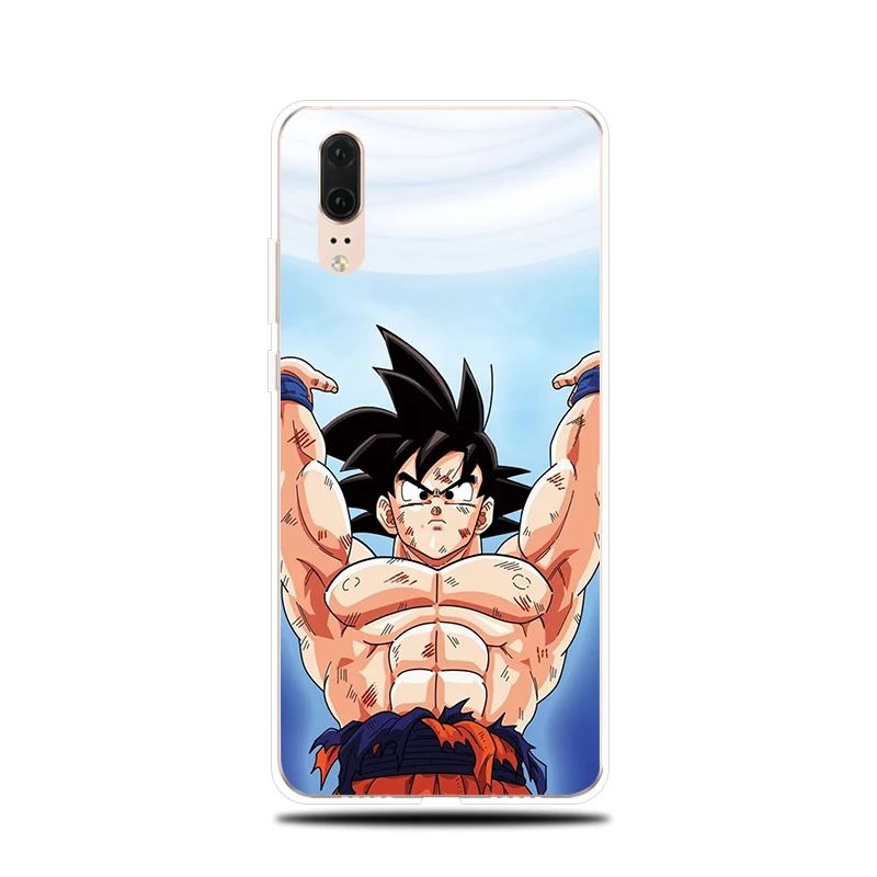Dragon Ball Pattern Silicone Phone Case For Huawei P8 P9 Lite 2017 P Smart 2019 Soft Cover P10 P20 P30 Pro |