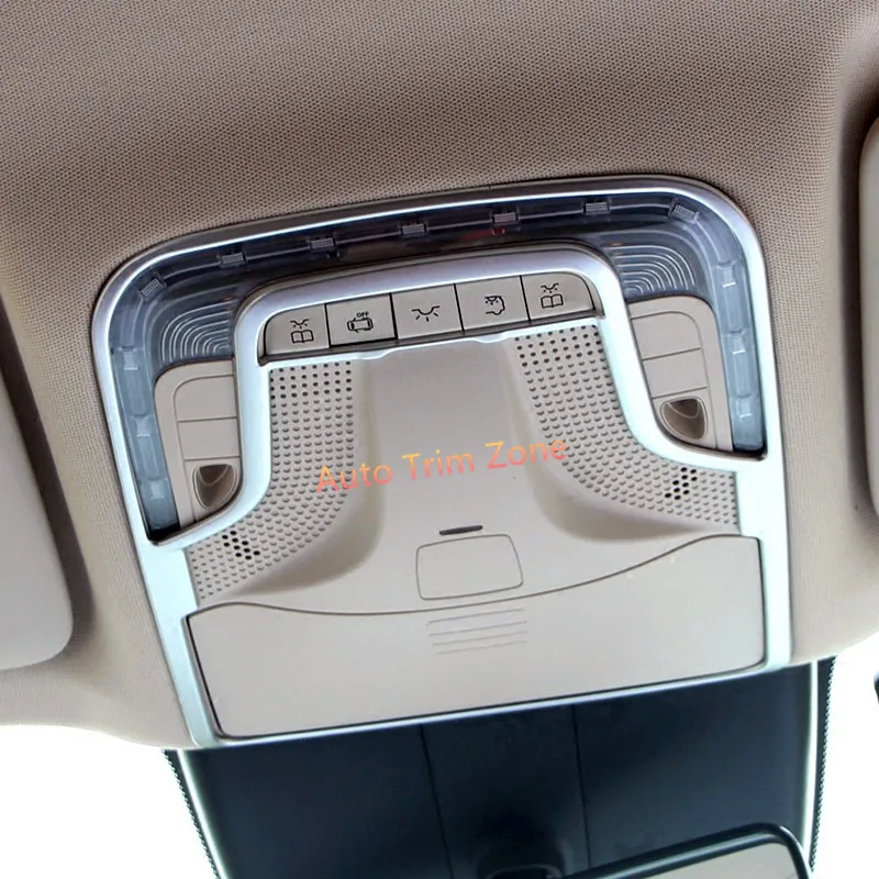 Внутренняя Передняя крыша купол вежливость лампа отделка 1 шт ABS Матовый для Mercedes