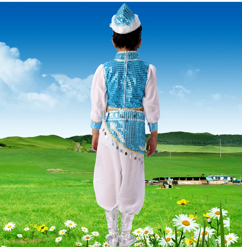 Детский индийский танцевальный костюм для танца живота | Тематическая одежда и