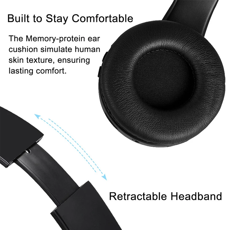 XGODY B3 Bluetooth наушники Шум отмена стерео Беспроводной Over Ear гарнитуры С микрофоном