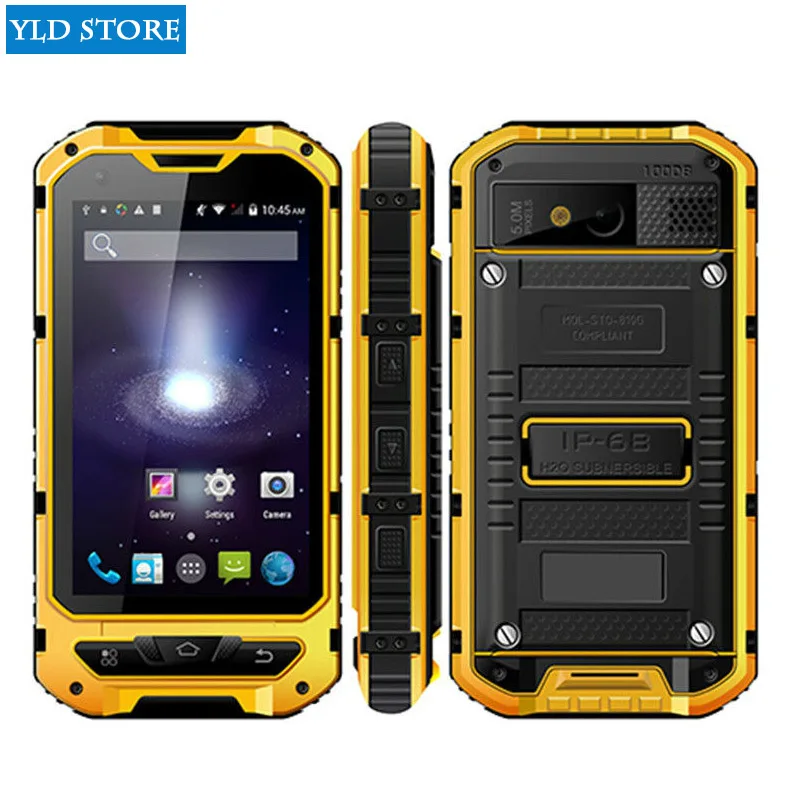 Оригинальный A8 IP68 A9 V9 водонепроницаемый ударопрочный nfc прочный смартфон MTK6582