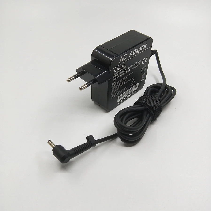 Штепсельная вилка ЕС 19V 3.42A 4 0*1 7mm 60w Ноутбук ac адаптер питания зарядное устройство