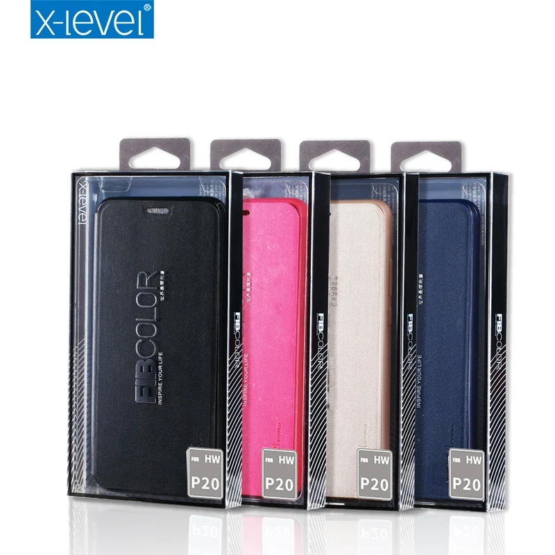 X-Level для huawei P20 Pro Чехол huawei P20 Lite кожаный TPU Флип складной кронштейн бумажник чехол для huawei P20 P20 Pro Чехол