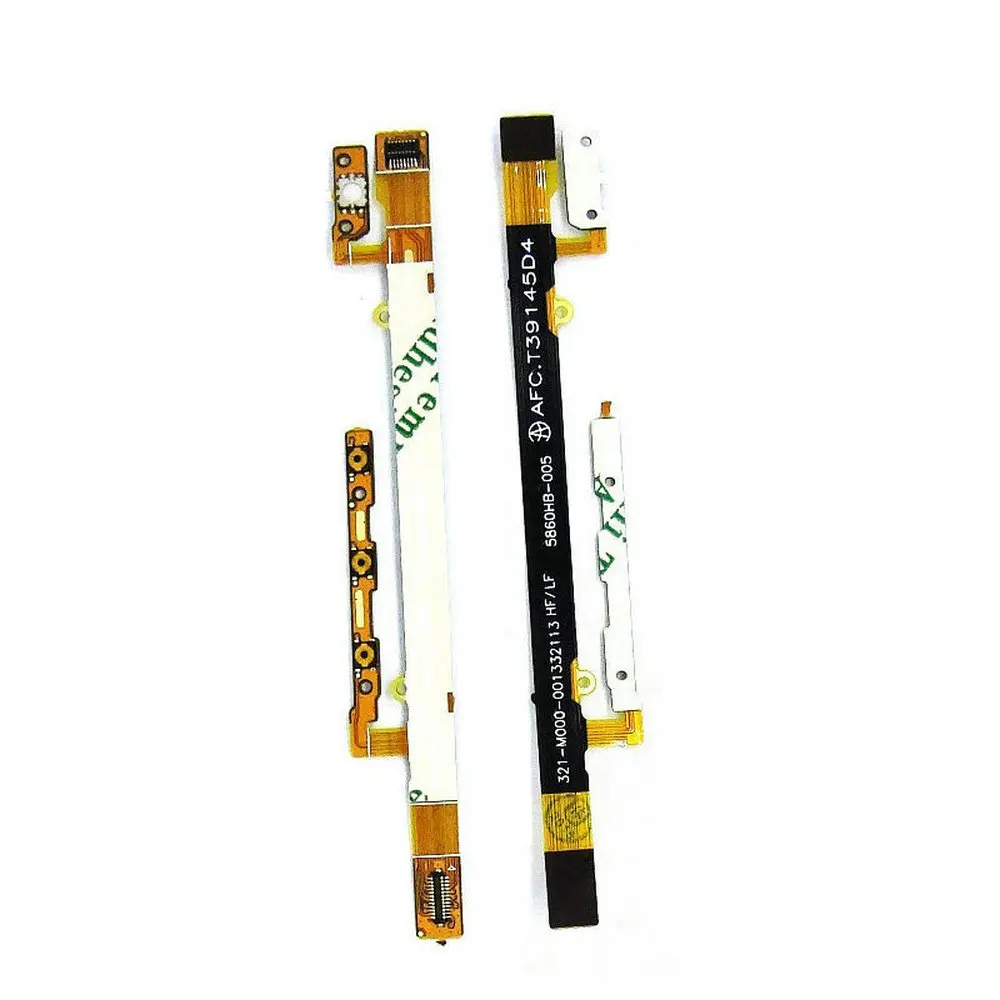2PCS/Lot Original Power On/Off Button &amp Volume Up/down Buttons Flex Cable Parts For Sony Xperia C2304 C2305 S39c S39h Phone | Мобильные