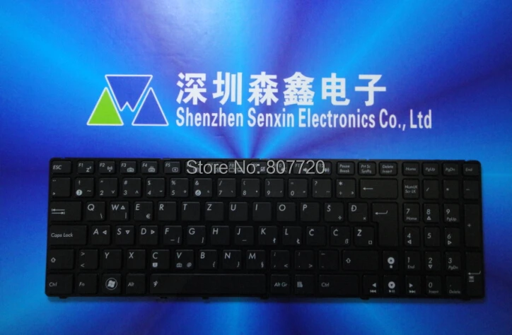Клавиатура с подсветкой для ASUS G73 N61 N61JV N61JA N61VG N61W G73JW N61VF G73JH G73SW черная бесплатная