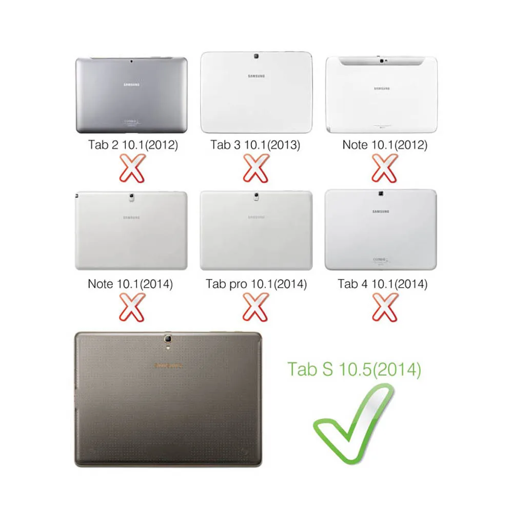 Ультратонкий умный чехол sm T800 T805C для планшета Samsung Galaxy Tab S 10 5 книжка с подставкой