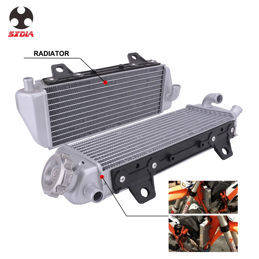 Аксессуары для мотоциклов радиатор охлаждения двигателя для KTM SX XC XCW SXF SX-F EXCF EXC-F XCF XC-F 125 150 200 250 300 350 450 500