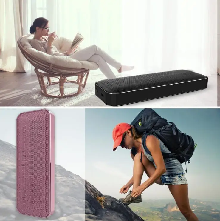 AEC BT202 Портативный мини беспроводной bluetooth динамик сабвуфер с зарядным