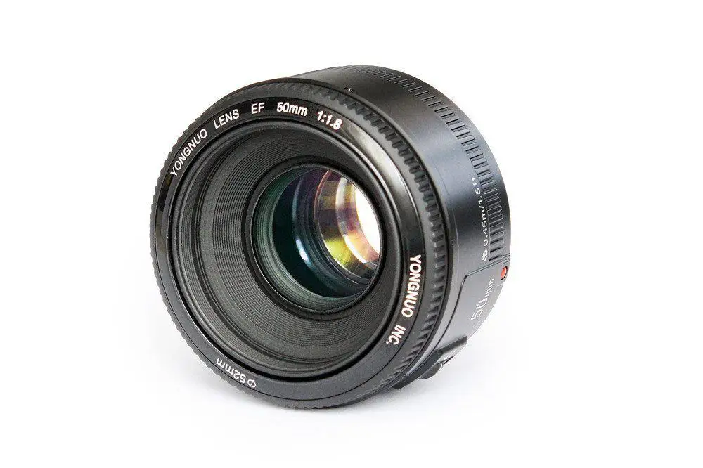 Объектив EastVita YN50mm F1.8 с большой диафрагмой и автофокусом для камеры Canon EF Mount