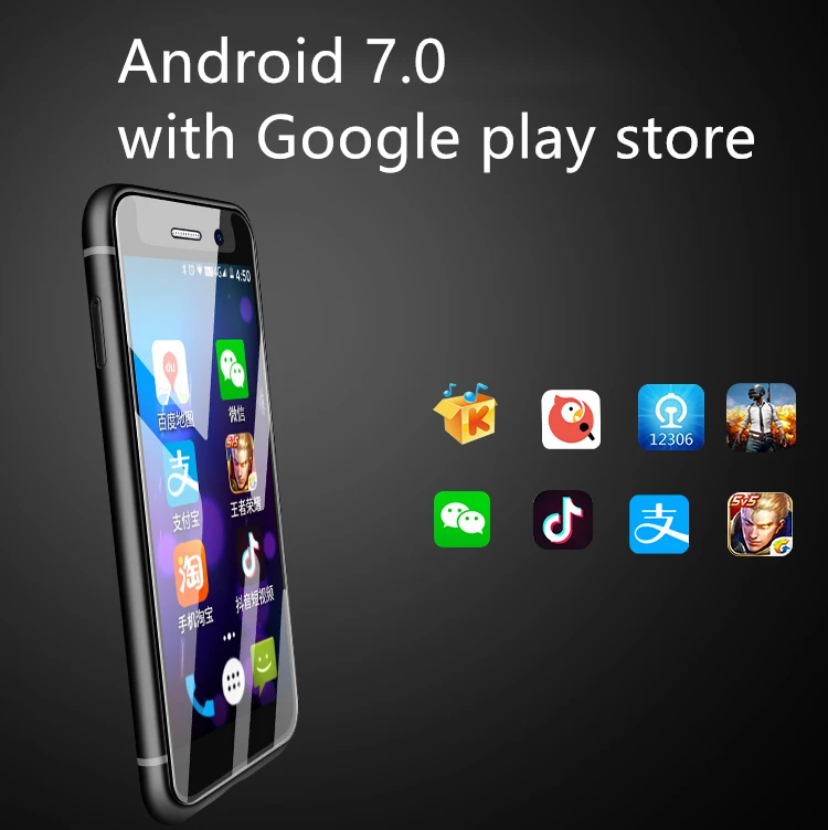 Карманный мини 4G LTE мобильный телефон Melrose S9 PLUS 2 45 дюймов супер маленький экран