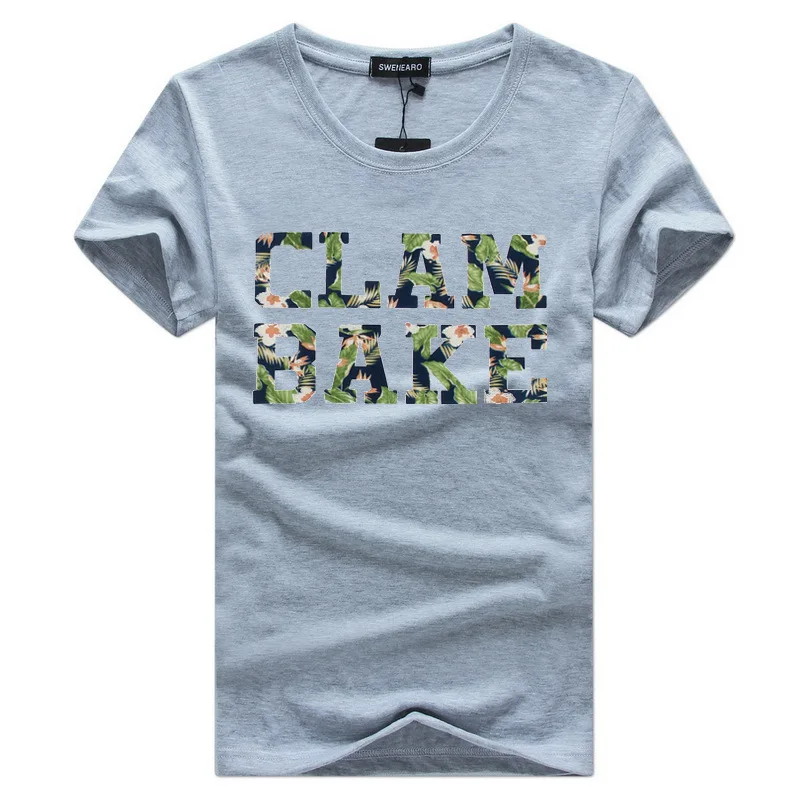 #000000T Fashion Marvel Short Sleeve T-shirt Men CLAN BAKE print t shirt O-neck comic shirts tops men clothes Tee 2018 | Мужская одежда