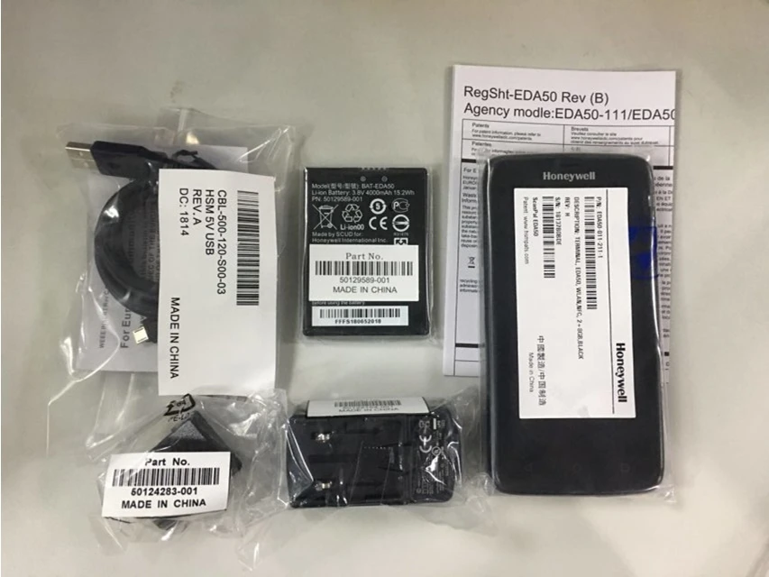 Honeywell EDA50 2D Enterprise 4+16G Mobile Computer Handheod Bluetooh+WiFi+4G Android PDA Barcode Scanner