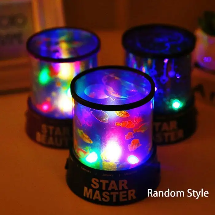 СВЕТОДИОДНЫЙ Светильник ночник для маленьких детей usb проектор сна с поворотом