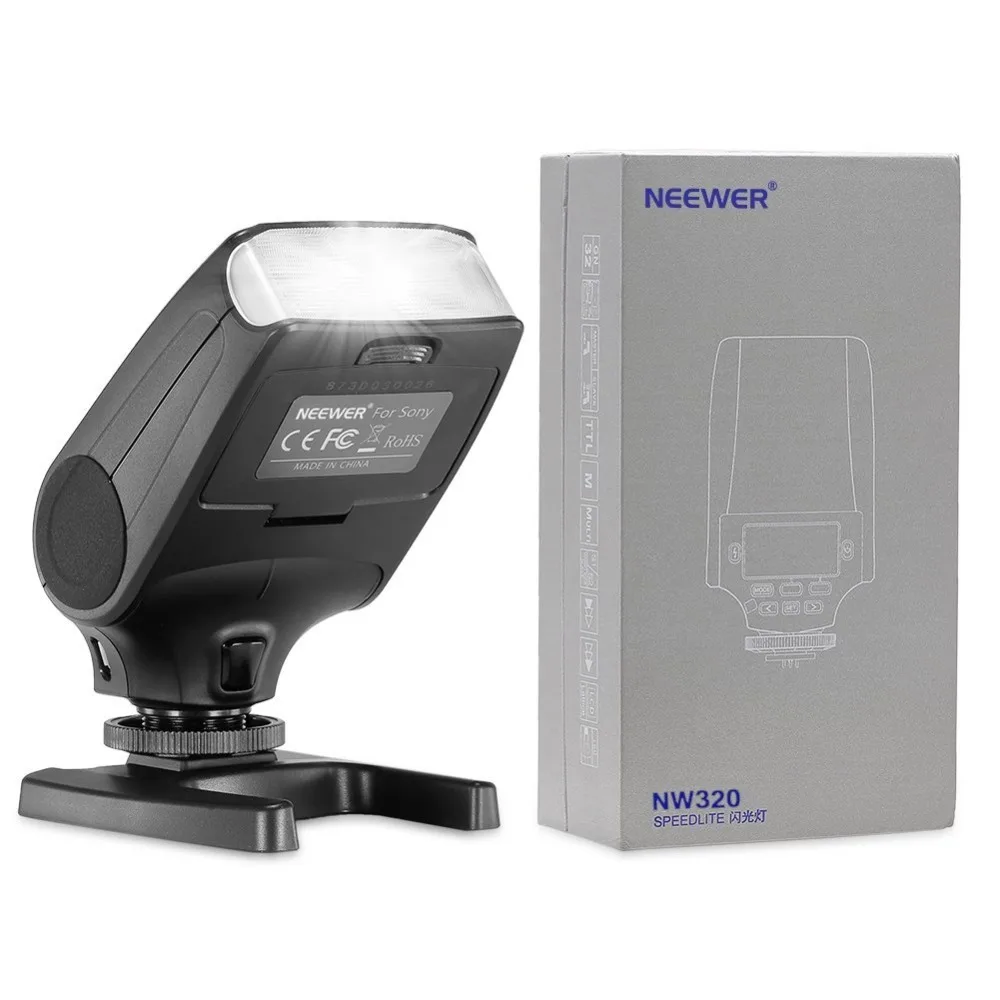 Neewer nw320 TTL ЖК-дисплей Дисплей Вспышка Speedlite для Sony A7 a7s/a7sii a7rii a7ii NEX6 RX1 RX1R RX10 RX100II HX50
