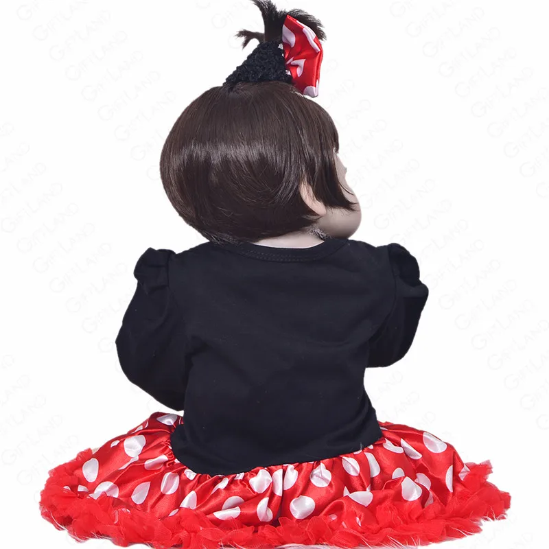 57 см открыть средства ухода для век Reborn Baby Doll игрушка ручной работы Мягкие