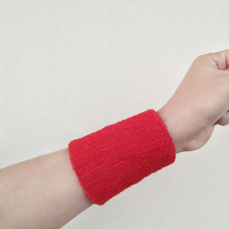 1 шт. яркие красочные унисекс спортивные браслеты полотенце Sweatband поддержка