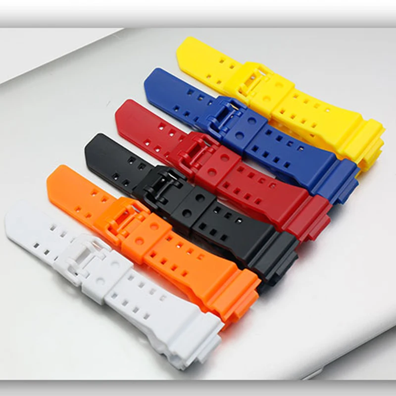 Аксессуары для часов 16 мм ремешок из смолы Casio GBA/ GA 400 черный G SHOCK Чехол мужчин и
