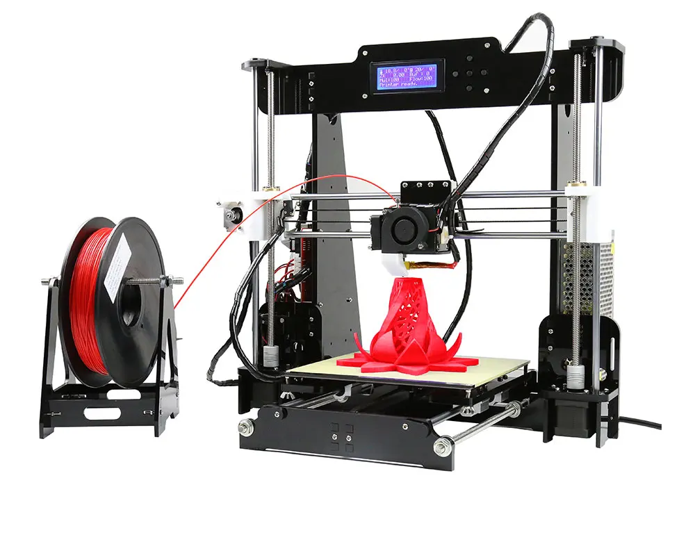 Anet A8 Autolevel A8 3d принтер легко собрать настольная машина Reprap Prusa i3 3d принтер 3d drucker DIY комплект с PLA нитью