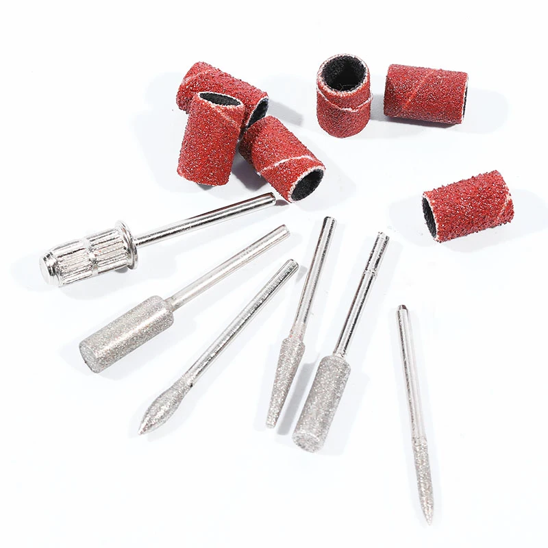 6 шт./компл. набор сверл для ногтей профессиональный электрический аппарат