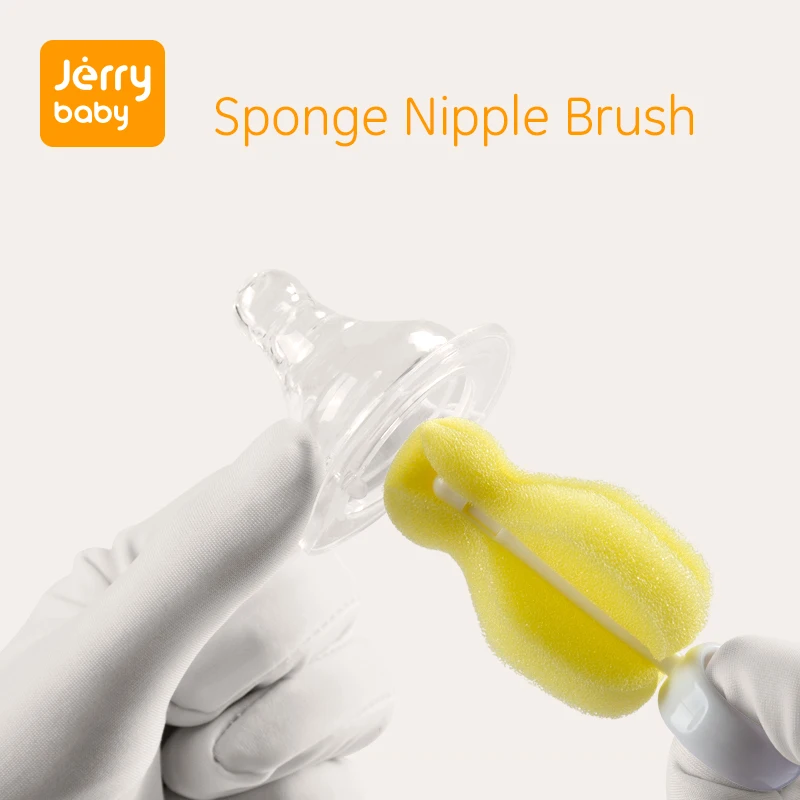 Jerrybaby щетка для бутылок 6 шт./компл. губка пластиковая стеклянная чашка молока