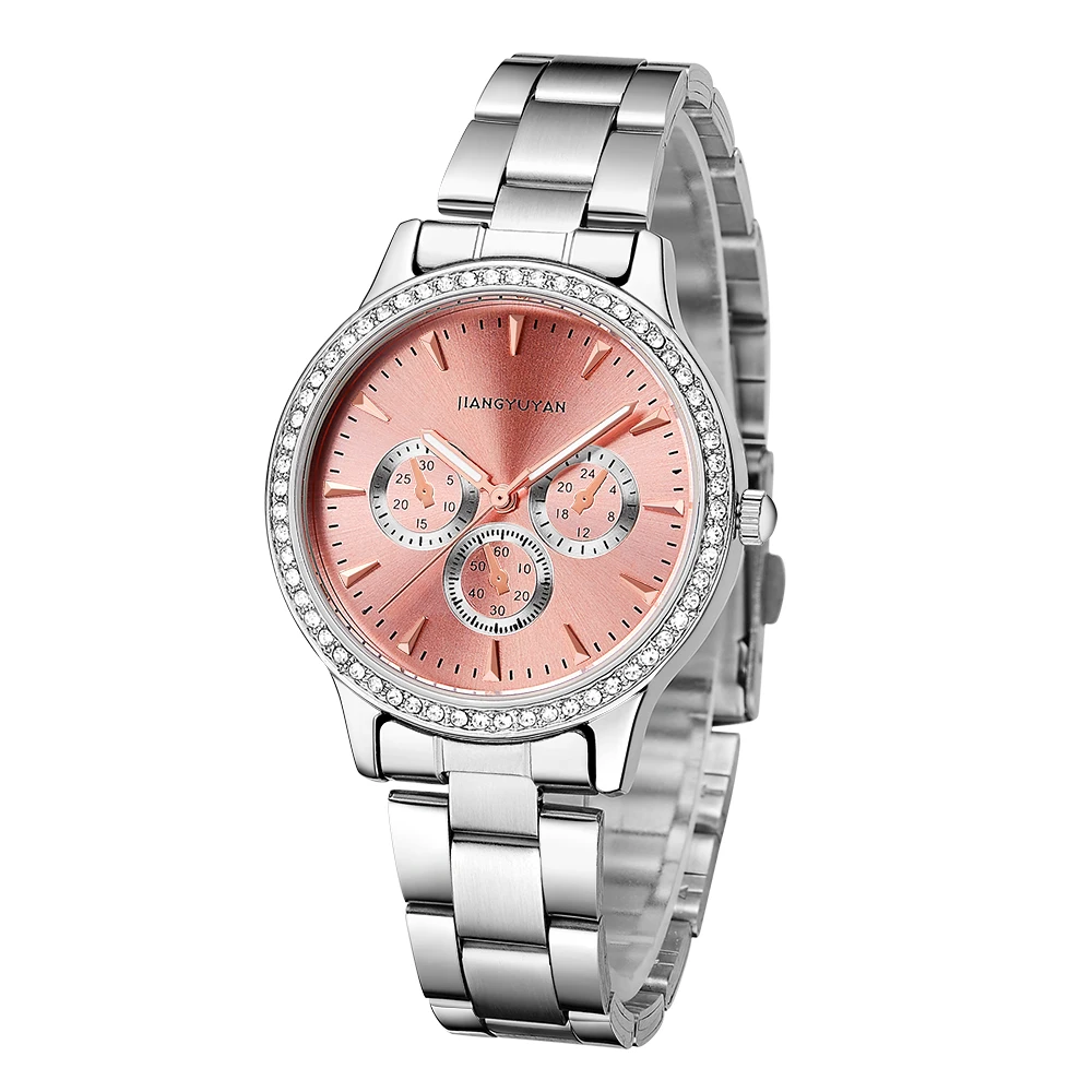 Часы женские модные водонепроницаемые со стразами|Женские наручные часы| |