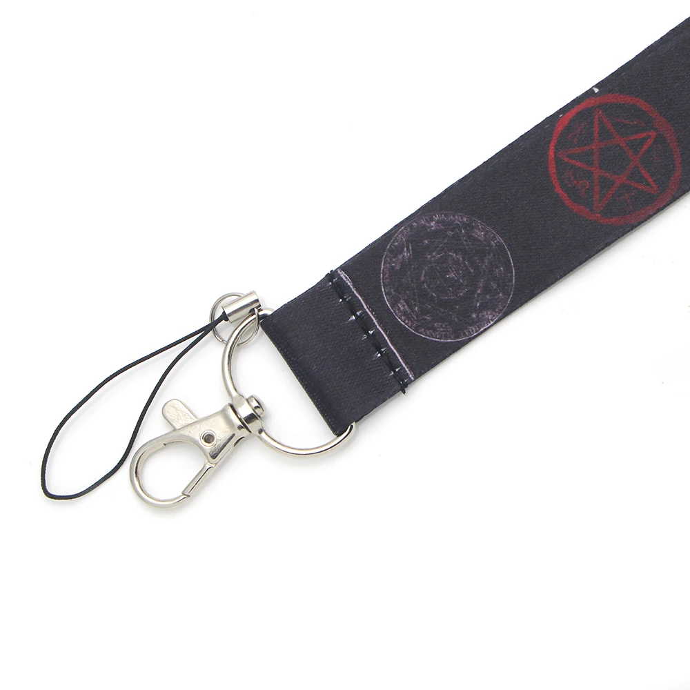 V190 ТВ шоу брелок Сверхъестественное Lanyards держатель удостоверения личности ID